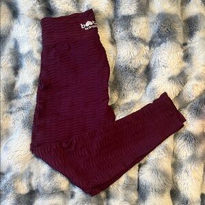 Booty by Brabants Burgundy Leggings